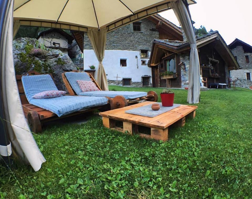 B&B Lo Djoua de Toueno Arvier Extérieur photo
