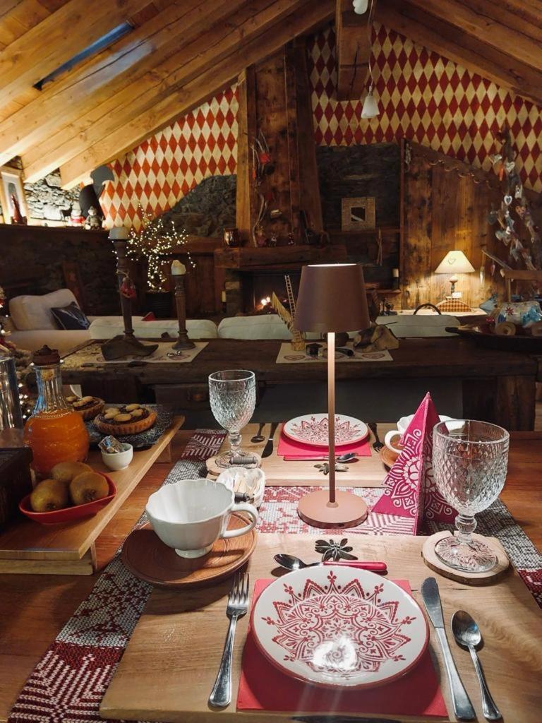B&B Lo Djoua de Toueno Arvier Extérieur photo